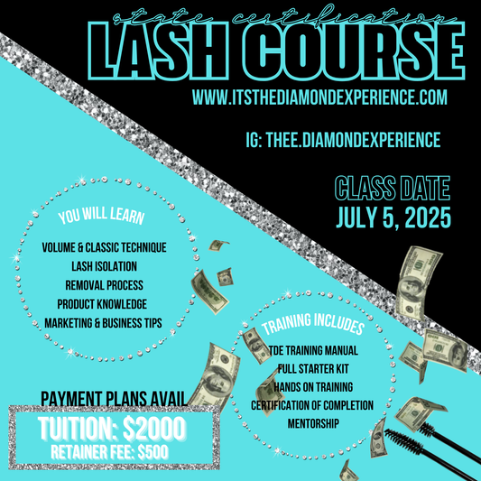 IDOH Lash Class Deposit ONLY